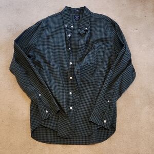 J. Crew Blackwatch Plaid Casual Button Down Shirt